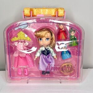 Disney Animators Collection Sleeping Beauty Aurora mini doll set